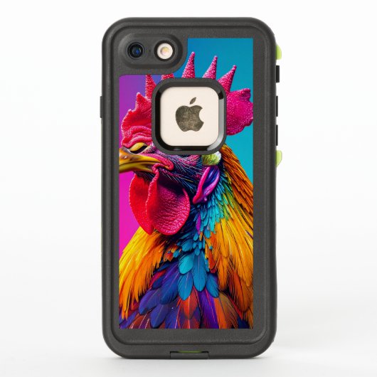 雄鶏ケース LifeProof iPhoneケース (裏面)