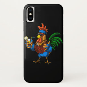 雄鶏ヒッピー iPhone X ケース