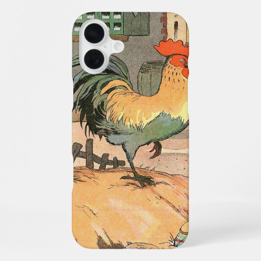 雄鶏農場の庭 iPhoneケース (裏面)