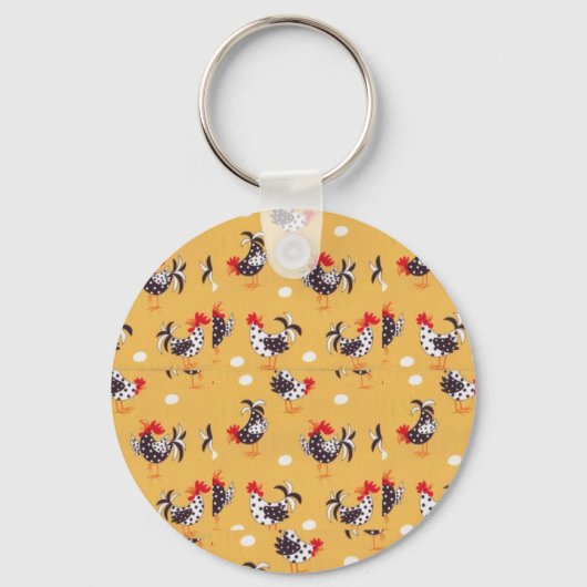 雄鶏 キーホルダー (正面)