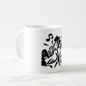 雄鶏 コーヒーマグカップ (正面左)