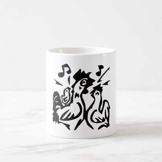 雄鶏 コーヒーマグカップ (中央)