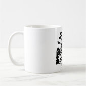 雄鶏 コーヒーマグカップ (左)