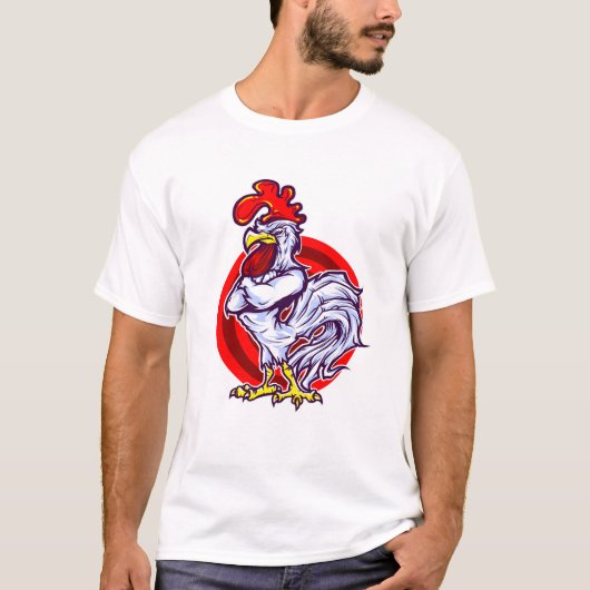 雄鶏 Tシャツ (正面)