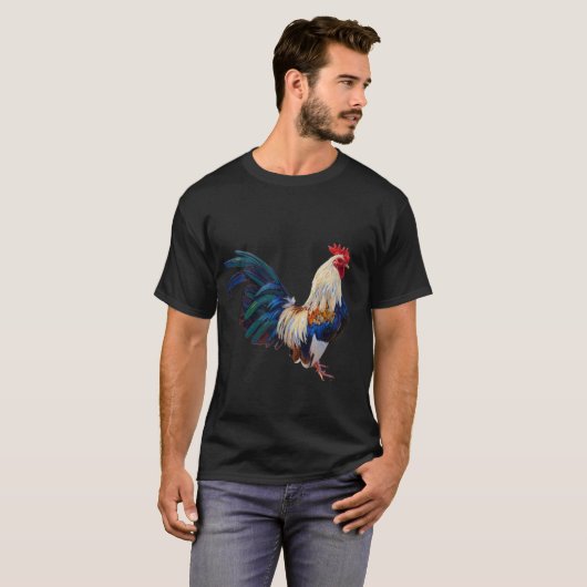 雄鶏 Tシャツ (正面フル)