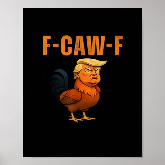 雄鶏F-Caw-Fアンチクラシック ポスター (正面)