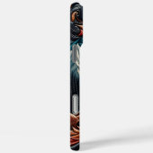 雄鷹の風景レザー調アート Case-Mate iPhoneケース (裏面 / 右)