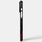 雄鷹の風景レザー調アート Case-Mate iPhoneケース (裏面 / 左)