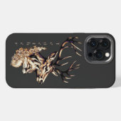 雄鹿と牝狐は一緒に iPhoneケース (裏面横)