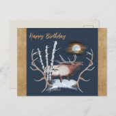 雄鹿のポストカード ポストカード (正面/裏面)