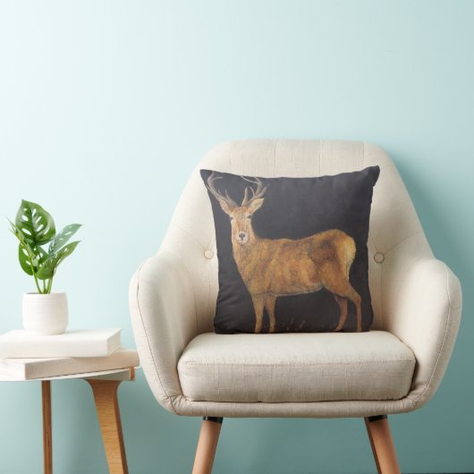 雄鹿の枕 クッション (椅子)