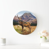 雄鹿の柱時計 ラージ壁時計 (ホーム)