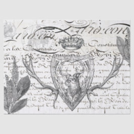 雄鹿の短命なもののDecoupageのティッシュ 薄葉紙