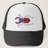 雄鹿カブトムシ キャップ (正面)