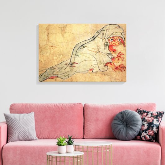 雅合瀬日本の – 江戸時代の美術 キャンバスプリント (インサイチュ (リビング))