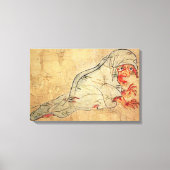 雅合瀬日本の – 江戸時代の美術 キャンバスプリント (正面)