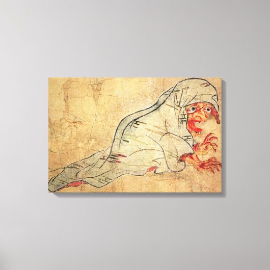 雅合瀬日本の – 江戸時代の美術 キャンバスプリント (正面)