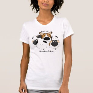 集まっている滑らかなコリー- Iの群れのワイシャツ Tシャツ