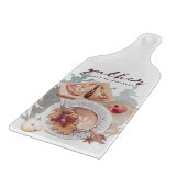 集まって感謝する カッティングボード (角)