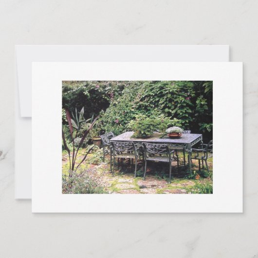 集まり屋外集会招待状 招待状 (正面)