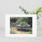 集まり屋外集会招待状 招待状 (スタンド正面)