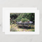 集まり屋外集会招待状 招待状 (正面/裏面)