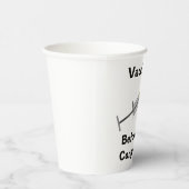 集まる前に予防接種を行う 紙コップ (右)