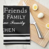 「集まる場所」キッチパーソナライズされたンタオル キッチンタオル (四つ折り)