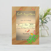 集まる招待状 招待状 (スタンド正面)