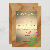 集まる招待状 招待状 (正面/裏面)