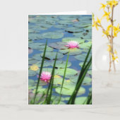 集まる カード (黄色い花)