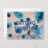 集まる ポストカード (正面/裏面)