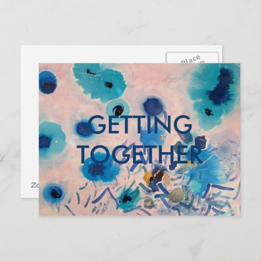 集まる ポストカード (正面/裏面)