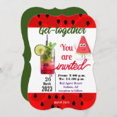 集まる 招待状 (正面/裏面)