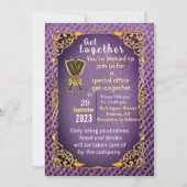 集まる 招待状 (正面)