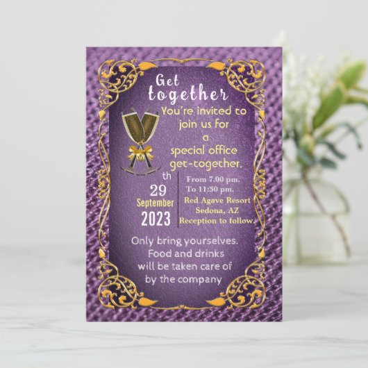 集まる 招待状 (スタンド正面)