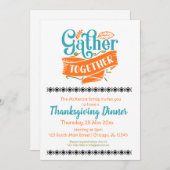 集まる 招待状 (正面/裏面)