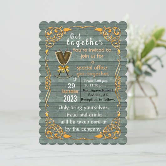 集まる 招待状 (スタンド正面)