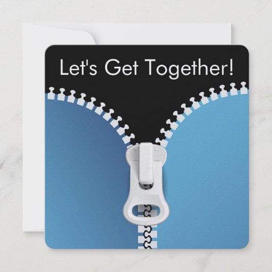 集まれ / パーティー - SRF 招待状 (正面)