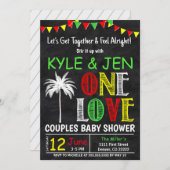 集まろうぜ愛人カップルベビーシャワー  招待状 (正面/裏面)