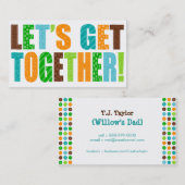 集まろう! 名刺 (正面/裏面)