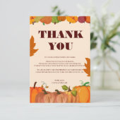 「集めて与え感謝してい：感謝祭に参加しよう サンキューカード (スタンド正面)