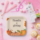 「集めて与え感謝してい：感謝祭に参加しよう ペーパープレート (パーティー)