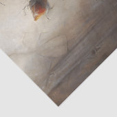 集められたバラ色のバラのデコパージュ 薄葉紙 (詳細)