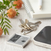 集められるの最初容積のとびら キーホルダー (側面)