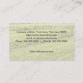 集められるサイレージの列 名刺 (裏面)