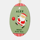 集パーソナライズされた団 セラミックオーナメント (左)