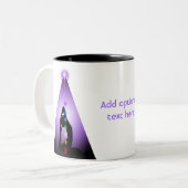 集中させる ツートーンマグカップ (正面左)