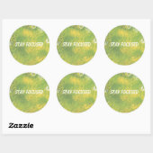 集中される ラウンドシール (シート)