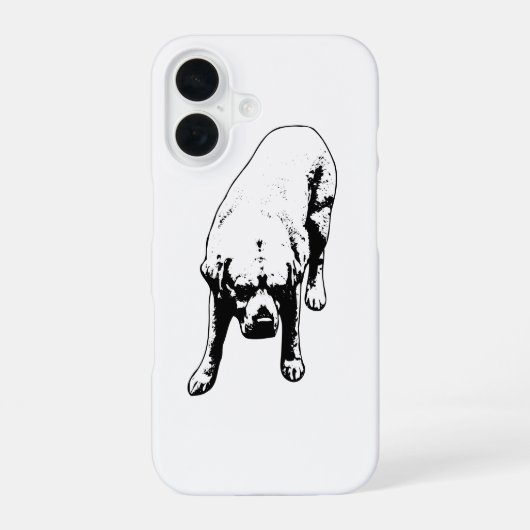集中したエネルギー iPhone 16ケース (裏面)